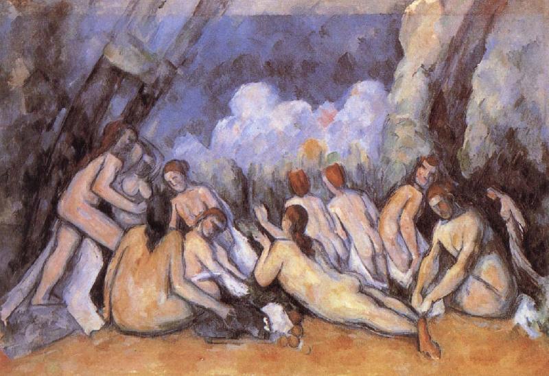Paul Cezanne Ibe large batbers China oil painting art